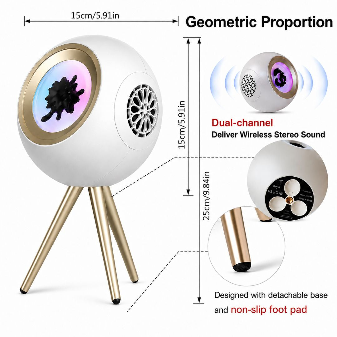 Ferrofluid Speaker – Glowbe by XELLO